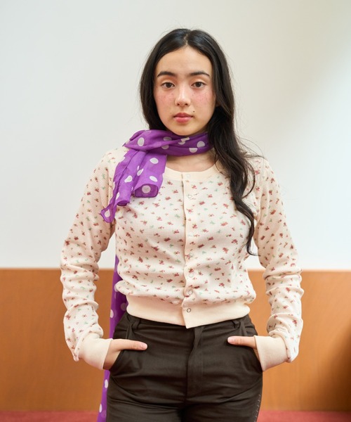 Sheer Rib Cardigan（カーディガン/ボレロ）｜anuke（アンヌーク）の