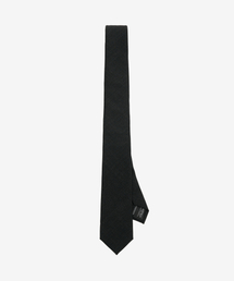 TNGT（ティーエヌジーティー）の「Wool Blend Comfort Slim Tie (Black) TNNE6F100BK（ネクタイ）」
