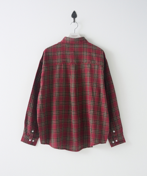 ANALOG MOOD(アナログムード)の「シティプラッドチェックシャツ (レッド)(シャツ/ブラウス・メンズ・その他・MEDIUM/LARGE)」の3枚目の写真