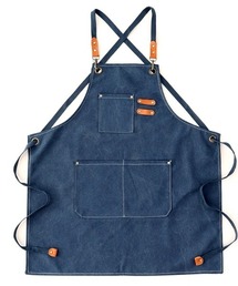 Sew loop（ソーループ）の「アート教室カフェ園芸エプロンバーベキューシェフバリスタバーテンダーエプロン（エプロン）」