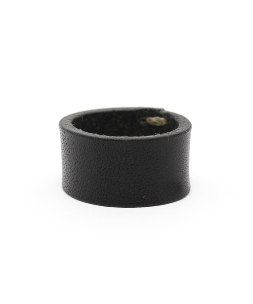 LUGG NAGG（ラグナグ）の「【The Fuols】プレーン カウレザーリング（リング・メンズ・ブラック/ホワイト/ブラウン/レッド/タン/ネイビー/ゴールド/グリーン・L/M）」の3枚目の写真
