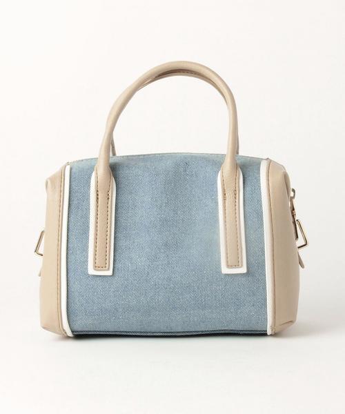 Another Edition（アナザーエディション）の「2Wayコンビミニボストン/AEBFC 2Way CMB Mini BSTN◆（ボストンバッグ・レディース・ナチュラル/ライトブルー・FREE）」の4枚目の写真