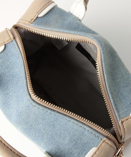 Another Edition（アナザーエディション）の「2Wayコンビミニボストン/AEBFC 2Way CMB Mini BSTN◆（ボストンバッグ・レディース・ナチュラル/ライトブルー・FREE）」の7枚目の写真