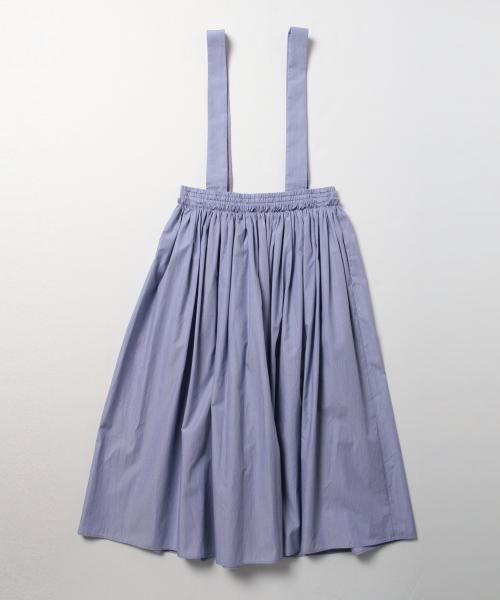 Ray BEAMS(レイビームス)の「Ray BEAMS / サス付 ギャザー ロングスカート(スカート・レディース・ブラック/ブルー系その他・1/0)」の12枚目の写真