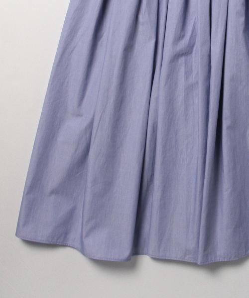 Ray BEAMS(レイビームス)の「Ray BEAMS / サス付 ギャザー ロングスカート(スカート・レディース・ブラック/ブルー系その他・1/0)」の21枚目の写真