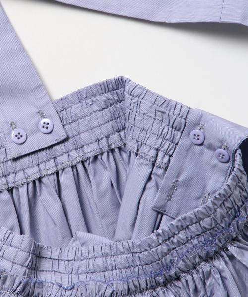 Ray BEAMS(レイビームス)の「Ray BEAMS / サス付 ギャザー ロングスカート(スカート・レディース・ブラック/ブルー系その他・1/0)」の14枚目の写真