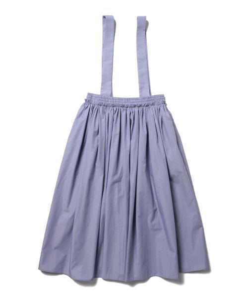 Ray BEAMS(レイビームス)の「Ray BEAMS / サス付 ギャザー ロングスカート(スカート・レディース・ブラック/ブルー系その他・1/0)」の8枚目の写真