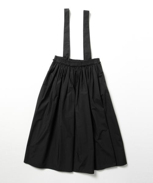 Ray BEAMS(レイビームス)の「Ray BEAMS / サス付 ギャザー ロングスカート(スカート・レディース・ブラック/ブルー系その他・1/0)」の15枚目の写真