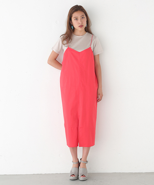 SLY（スライ）の「COTTON スリップOP-S（ワンピース・レディース・レッド/ブラック/ライトブルー・1/2）」の3枚目の写真