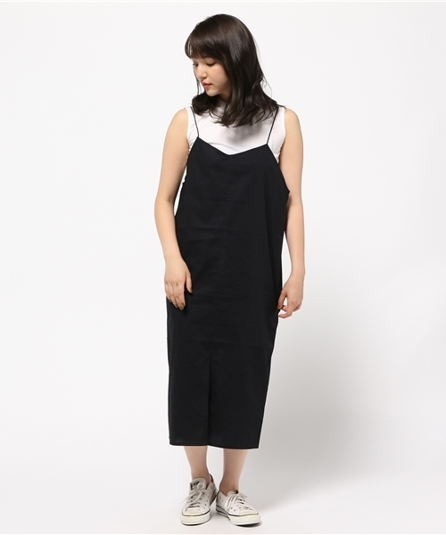 SLY（スライ）の「COTTON スリップOP-S（ワンピース・レディース・レッド/ブラック/ライトブルー・1/2）」の7枚目の写真