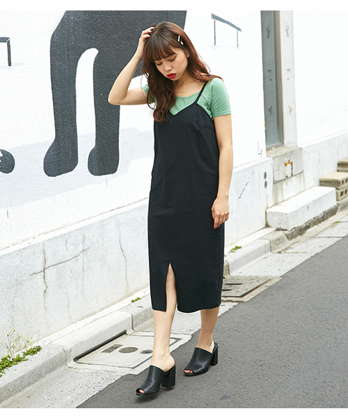 SLY（スライ）の「COTTON スリップOP-S（ワンピース・レディース・レッド/ブラック/ライトブルー・1/2）」の14枚目の写真