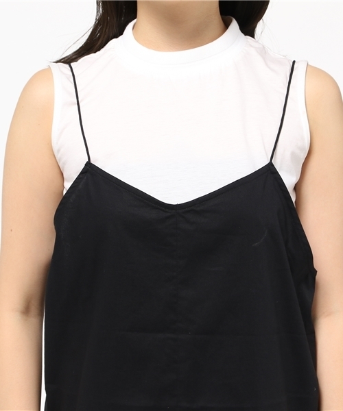 SLY（スライ）の「COTTON スリップOP-S（ワンピース・レディース・レッド/ブラック/ライトブルー・1/2）」の4枚目の写真