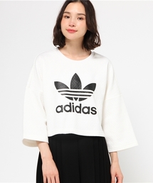 adidas | 【adicolor】オリジナルス Tシャツ[CROPPED TREFOIL TEE](Tシャツ/カットソー)