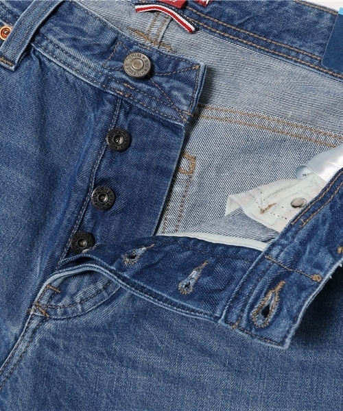 HILFIGER DENIM(ヒルフィガーデニム)の「オリジナルダメージデニムパンツ(デニムパンツ・メンズ・インディゴブルー・30inch/34inch/28inch/32inch)」の2枚目の写真