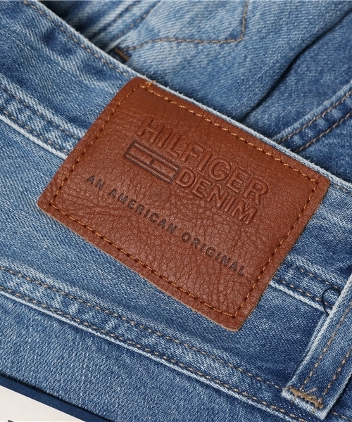 HILFIGER DENIM(ヒルフィガーデニム)の「オリジナルダメージデニムパンツ(デニムパンツ・メンズ・インディゴブルー・30inch/34inch/28inch/32inch)」の6枚目の写真