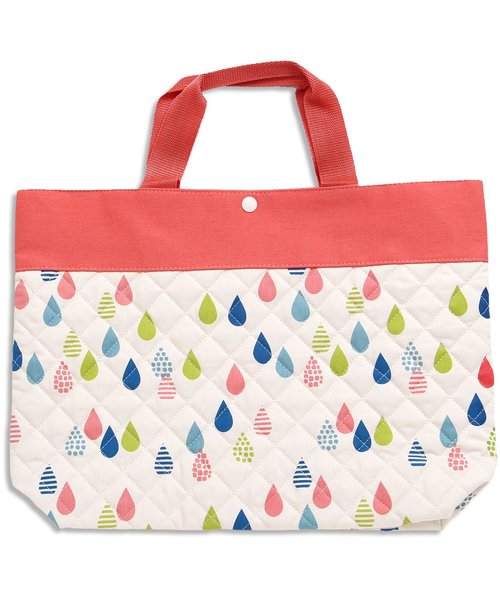 apres les cours（アプレレクール）の「レッスン手提げバッグ（トートバッグ・キッズ・グレー/ピンク・MEDIUM）」の8枚目の写真