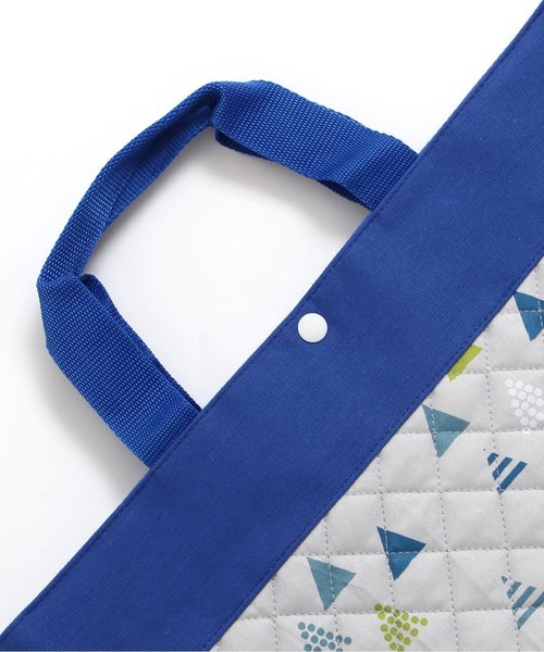 apres les cours（アプレレクール）の「レッスン手提げバッグ（トートバッグ・キッズ・グレー/ピンク・MEDIUM）」の9枚目の写真