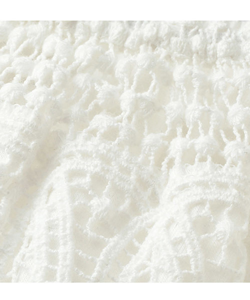 Live in comfort(リブインコンフォート)の「リブ イン コンフォート 贅沢レース遣いの ブラウスライクカットソートップス(Tシャツ/カットソー・レディース・カーキ/ネイビー/ホワイト・LARGE/SMALL/X-LARGE/XX-LARGE/MEDIUM)」の10枚目の写真