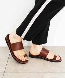 【PADRONE】ビブラムソール レザーストラップサンダル/PU5359-3203-17B DIEGO