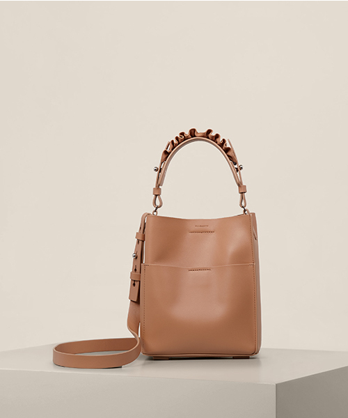 ALLSAINTS(オールセインツ)の「【本日セール終了】MAYA MINI N/S(ショルダーバッグ・レディース・ブラック/キャメル/ブルー・ONE SIZE)」の3枚目の写真