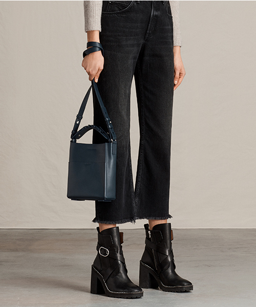 ALLSAINTS(オールセインツ)の「【本日セール終了】MAYA MINI N/S(ショルダーバッグ・レディース・ブラック/キャメル/ブルー・ONE SIZE)」の19枚目の写真