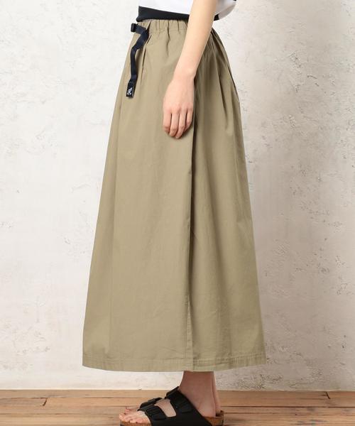 Gramicci（グラミチ）の「[グラミチ]CB GRAMICCI LONG スカート（スカート・レディース・グレー/ベージュ・FREE）」の9枚目の写真