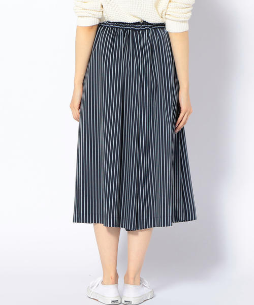 SHIPS Days（シップスデイズ）の「SHIPS Days: スカーチョ(ストライプ)（その他パンツ・レディース・ネイビー/ホワイト・ONE SIZE）」の5枚目の写真