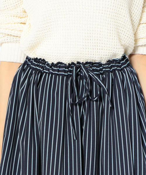 SHIPS Days（シップスデイズ）の「SHIPS Days: スカーチョ(ストライプ)（その他パンツ・レディース・ネイビー/ホワイト・ONE SIZE）」の7枚目の写真