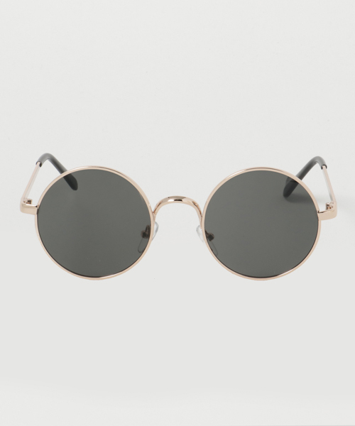 WEGO（ウィゴー）の「WEGO/メタルラウンドサングラス（サングラス・メンズ・ゴールド/シルバー・FREE）」の5枚目の写真