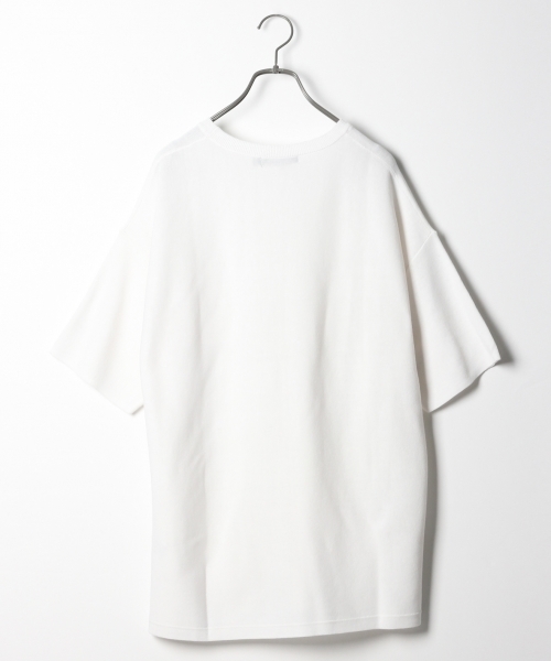 RAGEBLUE（レイジブルー）の「＜洗濯可能＞アクリル/コットンドロップニットクルー/760291（ニット/セーター・メンズ・ホワイト/イエロー/ネイビー/パープル/ブルー系その他・MEDIUM/SMALL/LARGE）」の12枚目の写真