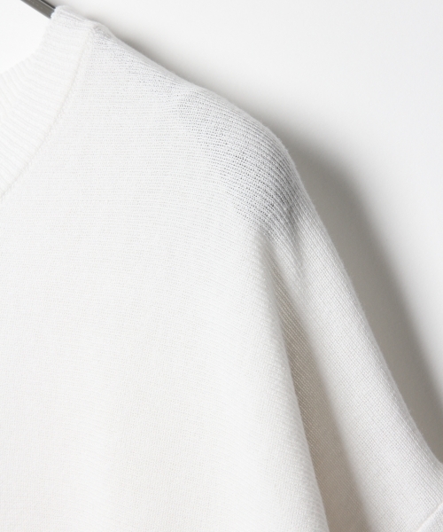 RAGEBLUE（レイジブルー）の「＜洗濯可能＞アクリル/コットンドロップニットクルー/760291（ニット/セーター・メンズ・ホワイト/イエロー/ネイビー/パープル/ブルー系その他・MEDIUM/SMALL/LARGE）」の14枚目の写真