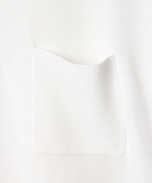 RAGEBLUE（レイジブルー）の「＜洗濯可能＞アクリル/コットンドロップニットクルー/760291（ニット/セーター・メンズ・ホワイト/イエロー/ネイビー/パープル/ブルー系その他・MEDIUM/SMALL/LARGE）」の7枚目の写真