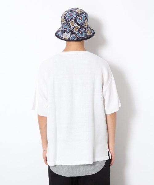 RAGEBLUE（レイジブルー）の「＜洗濯可能＞アクリル/コットンドロップニットクルー/760291（ニット/セーター・メンズ・ホワイト/イエロー/ネイビー/パープル/ブルー系その他・MEDIUM/SMALL/LARGE）」の17枚目の写真