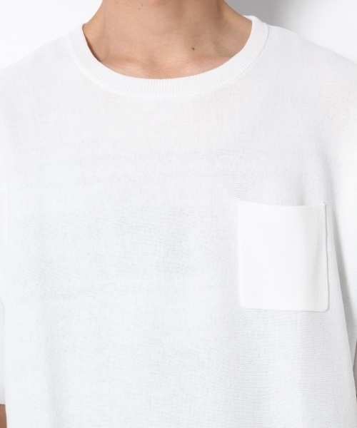 RAGEBLUE（レイジブルー）の「＜洗濯可能＞アクリル/コットンドロップニットクルー/760291（ニット/セーター・メンズ・ホワイト/イエロー/ネイビー/パープル/ブルー系その他・MEDIUM/SMALL/LARGE）」の18枚目の写真