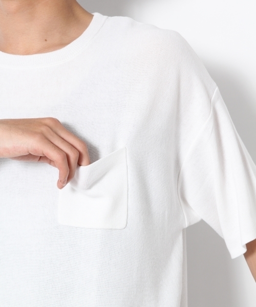 RAGEBLUE（レイジブルー）の「＜洗濯可能＞アクリル/コットンドロップニットクルー/760291（ニット/セーター・メンズ・ホワイト/イエロー/ネイビー/パープル/ブルー系その他・MEDIUM/SMALL/LARGE）」の20枚目の写真