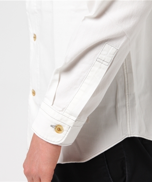 McGREGOR（マックレガー）の「ドビーシャツ（シャツ/ブラウス・メンズ・ネイビー/アイボリー・LL/L/M）」の7枚目の写真