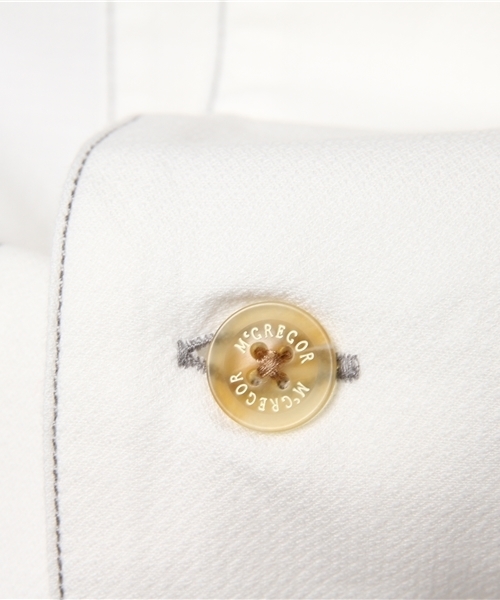 McGREGOR（マックレガー）の「ドビーシャツ（シャツ/ブラウス・メンズ・ネイビー/アイボリー・LL/L/M）」の4枚目の写真