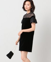Room no.8 | ROOM NO.8 BLACK VELVET DRESS◆(ワンピース)