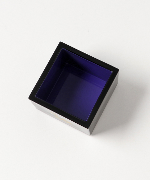 カヤ(カヤ)の「【カヤ】山中塗 縁起枡 桜(グラス/マグカップ/タンブラー・レディース・ブラック×パープル・FREE)」の2枚目の写真