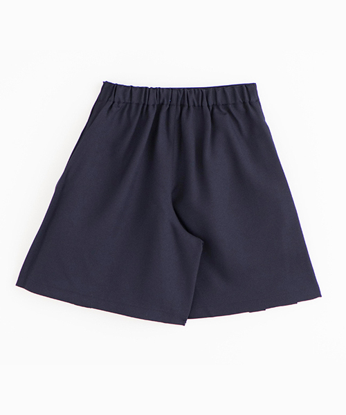 Catherine Cottage（キャサリンコテージ）の「ラッププリーツキュロットパンツスカート（スカート・キッズ・ネイビー/ブルー系その他5/ブラック/ブラック系その他2・140/160L/120/100/160/150/110/130）」の7枚目の写真