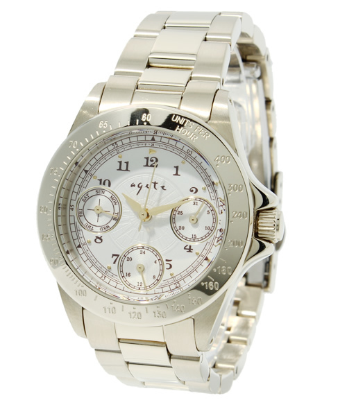 超美品☆120,000円アガット ファースト腕時計 agete FIRST（アガットファースト）の「AGETEFP1時計（15124120305