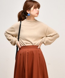 natural couture | ミンクライクシャギーボトルネック(ニット/セーター)