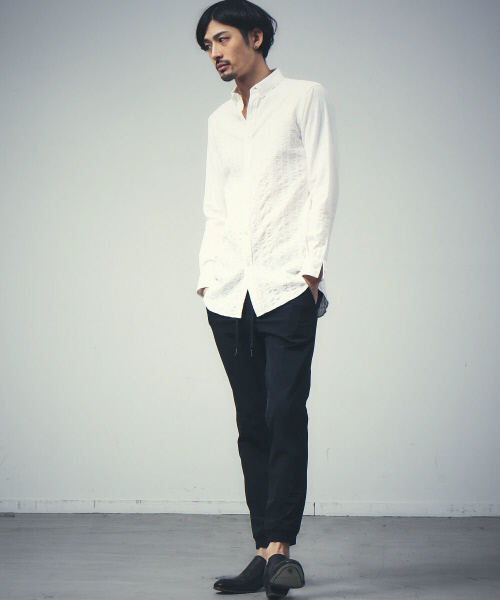 5351 POUR LES HOMMES（ゴーサンゴーイチプールオム）の「2WAYストレッチナイロントラックパンツ（その他パンツ・メンズ・ライトグレー/ブラック/ブルー・44/46/48）」の6枚目の写真