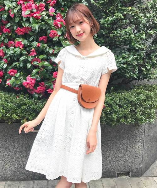 Titty Co ティティーアンドコー の コットンレースバックオープンワンピース ワンピース Wear