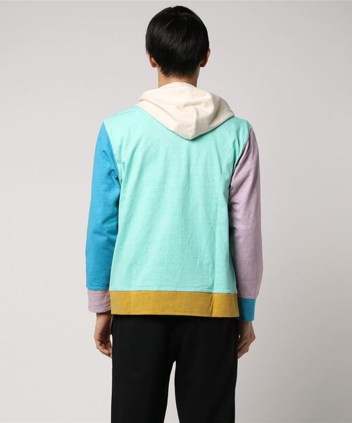 Good On(グッドオン)の「good on / グッドオン crazy zip tee parka(パーカー・メンズ・その他1/その他2・LARGE/MEDIUM)」の4枚目の写真