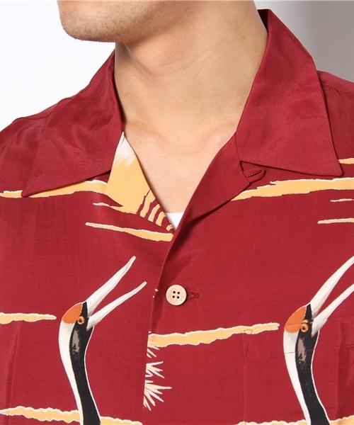 Denime（ドゥニーム）の「鶴柄アロハシャツ（シャツ/ブラウス）」 - WEAR