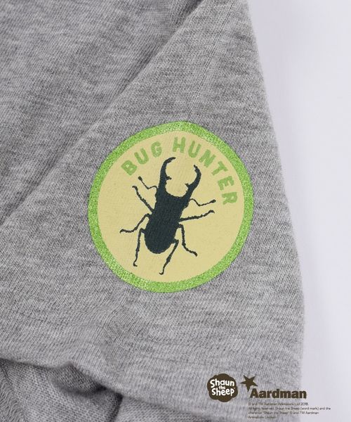 SHIPS(シップス)の「SHIPS KIDS:ひつじのショーン ネイチャー TEEシャツ(80~90cm)(Tシャツ/カットソー・キッズ・オフホワイト/グレー/イエロー・80/90)」の16枚目の写真