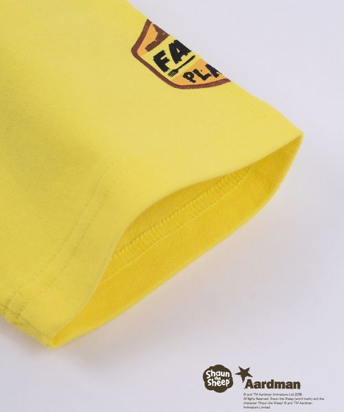 SHIPS(シップス)の「SHIPS KIDS:ひつじのショーン ネイチャー TEEシャツ(80~90cm)(Tシャツ/カットソー・キッズ・オフホワイト/グレー/イエロー・80/90)」の13枚目の写真