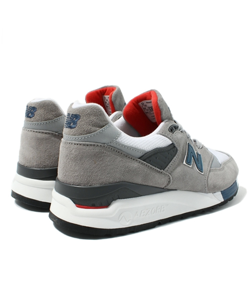 BEAMS(ビームス)の「NEW BALANCE / M998(スニーカー・メンズ・グレー・7.5/8/8.5/9/9.5/10/10.5)」の4枚目の写真