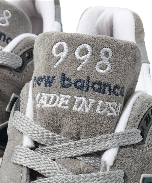 BEAMS(ビームス)の「NEW BALANCE / M998(スニーカー・メンズ・グレー・7.5/8/8.5/9/9.5/10/10.5)」の7枚目の写真